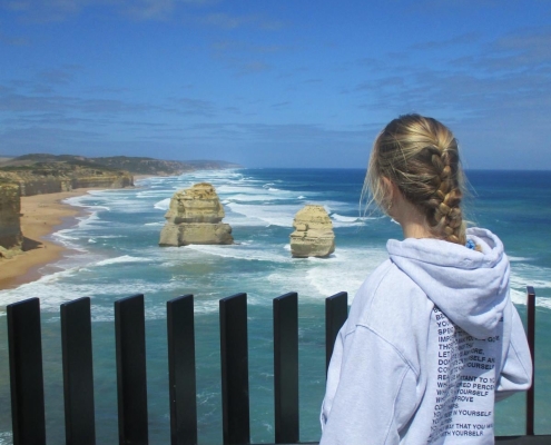 An der Great Ocean Road nahe Melbourne An der Great Ocean Road nahe Melbourne